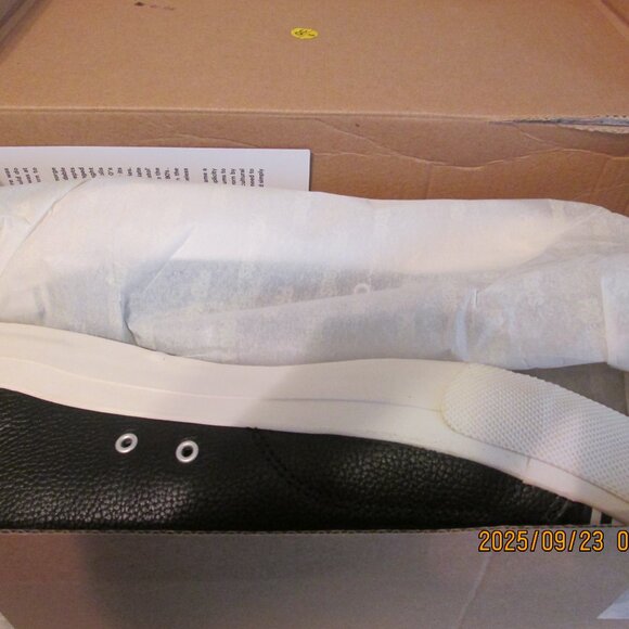 NIB Men's Pro-Keds Lo Black Leather Sneakers Size 11 M - Picture 3 of 8